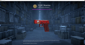 P250 | Muertos (Minimal Wear) Screenshot
