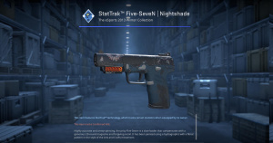 StatTrak™ Five-SeveN | Nightshade (Well-Worn) Screenshot