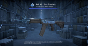 Galil AR | Blue Titanium (Factory New) Screenshot