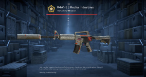 M4A1-S | Mecha Industries (Battle-Scarred) Screenshot