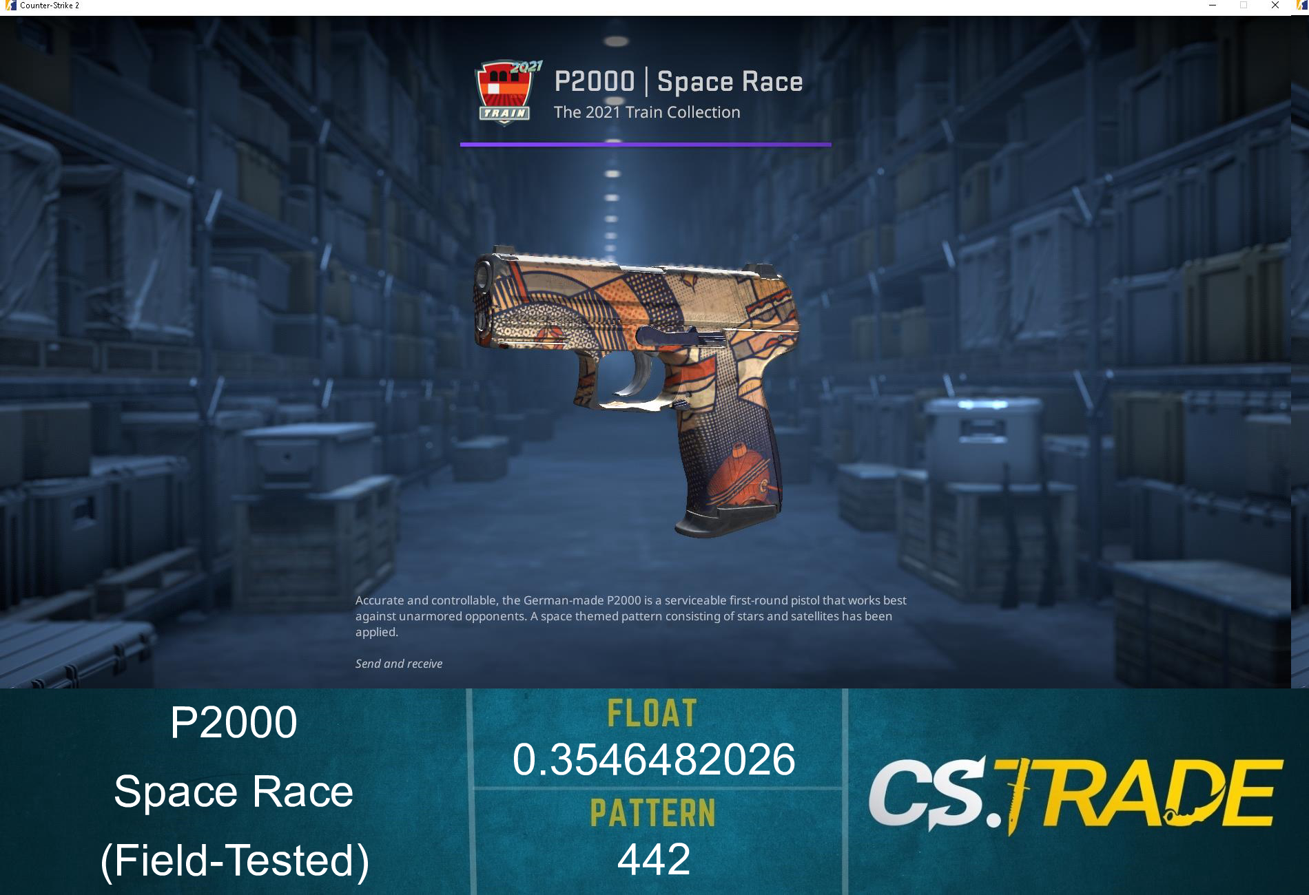 P2000 | Space Race (Field-Tested)