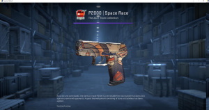 P2000 | Space Race (Field-Tested) Screenshot