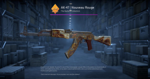 AK-47 | Nouveau Rouge (Battle-Scarred) Screenshot