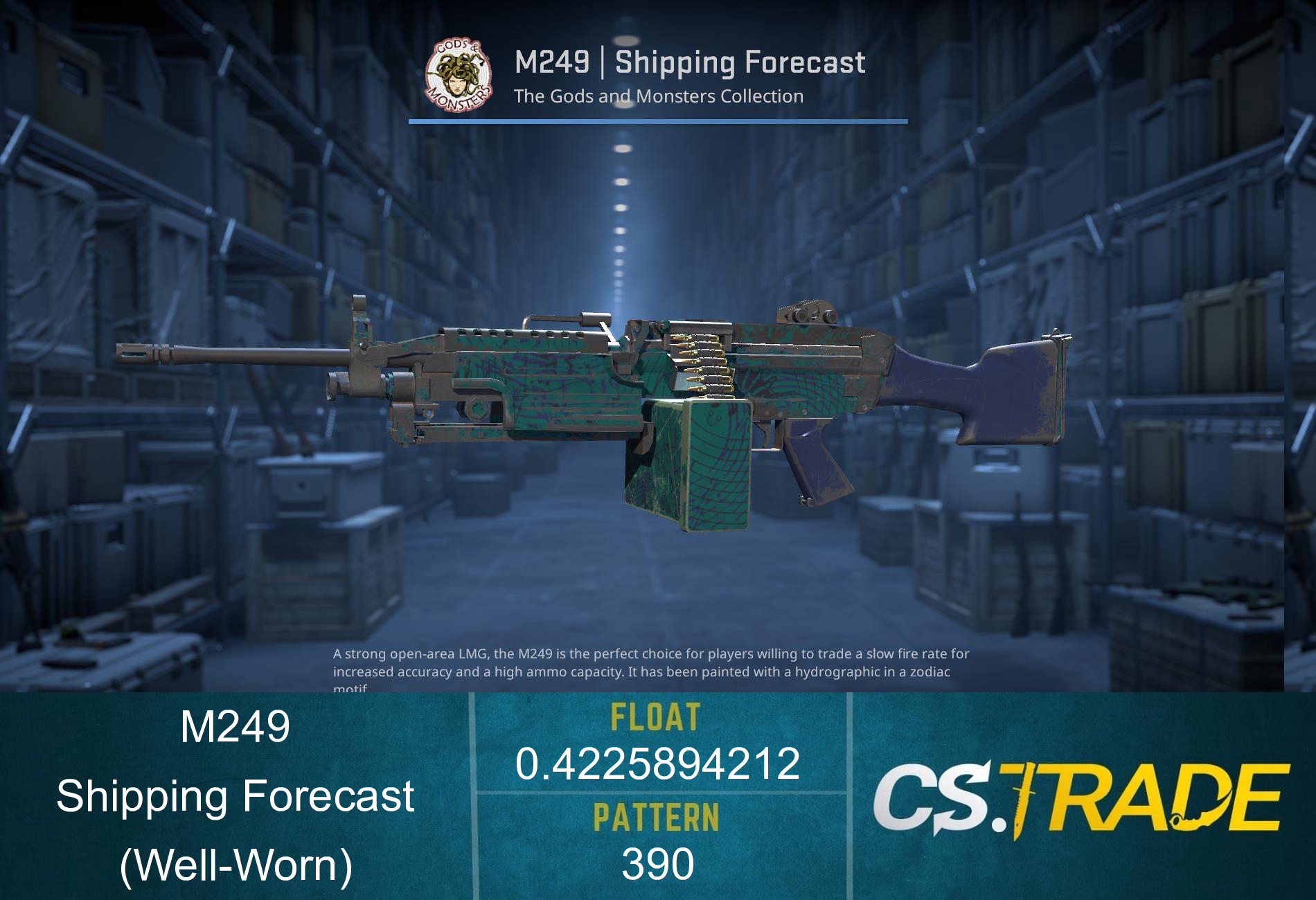 M249 | Shipping Forecast (Well-Worn) Screenshot
