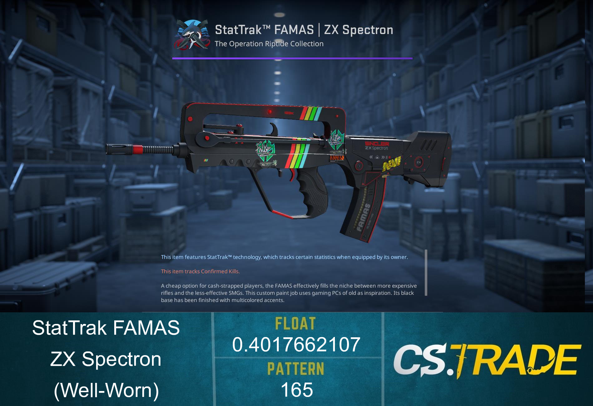 FAMAS | ZX Spectron (Well-Worn) Screenshot