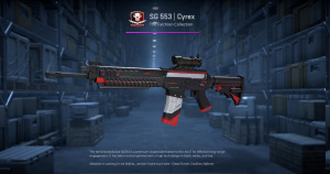 SG 553 | Cyrex (Minimal Wear) Screenshot