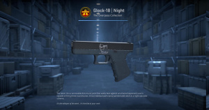 Glock-18 | Night (Minimal Wear) Screenshot