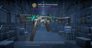 UMP-45 | Primal Saber (Battle-Scarred) Screenshot