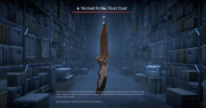 ★ Nomad Knife | Rust Coat (Battle-Scarred) Screenshot