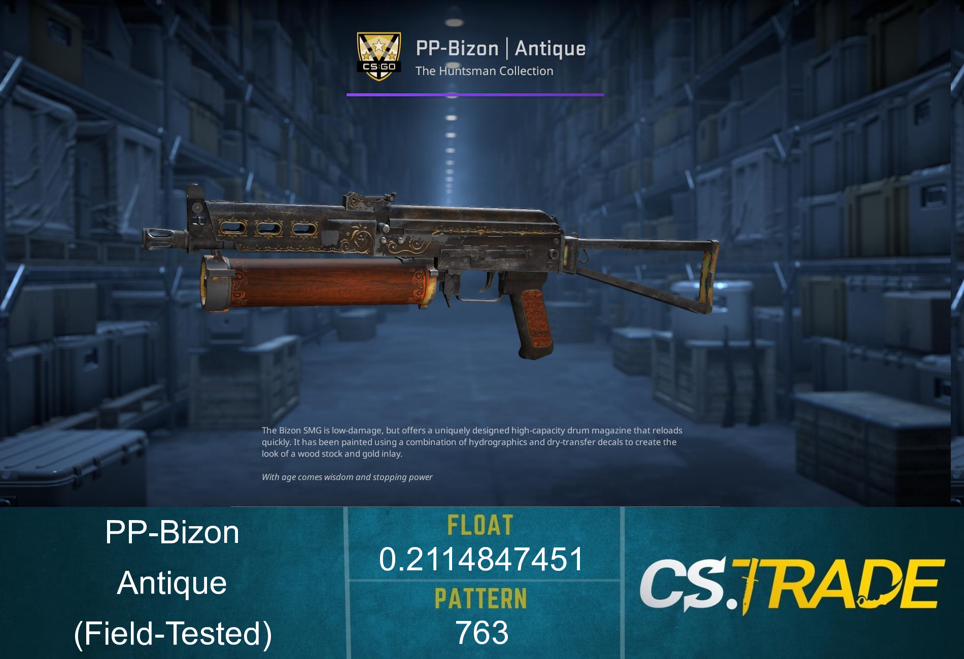 PP-Bizon | Antique (Field-Tested)