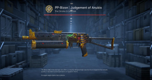 PP-Bizon | Judgement of Anubis (Field-Tested) Screenshot