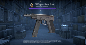 CZ75-Auto | Tread Plate (Factory New) Screenshot