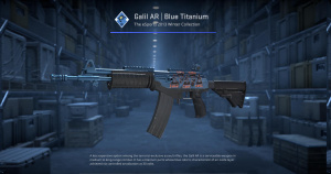 Galil AR | Blue Titanium (Factory New) Screenshot