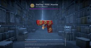 StatTrak™ P250 | Muertos (Field-Tested) Screenshot
