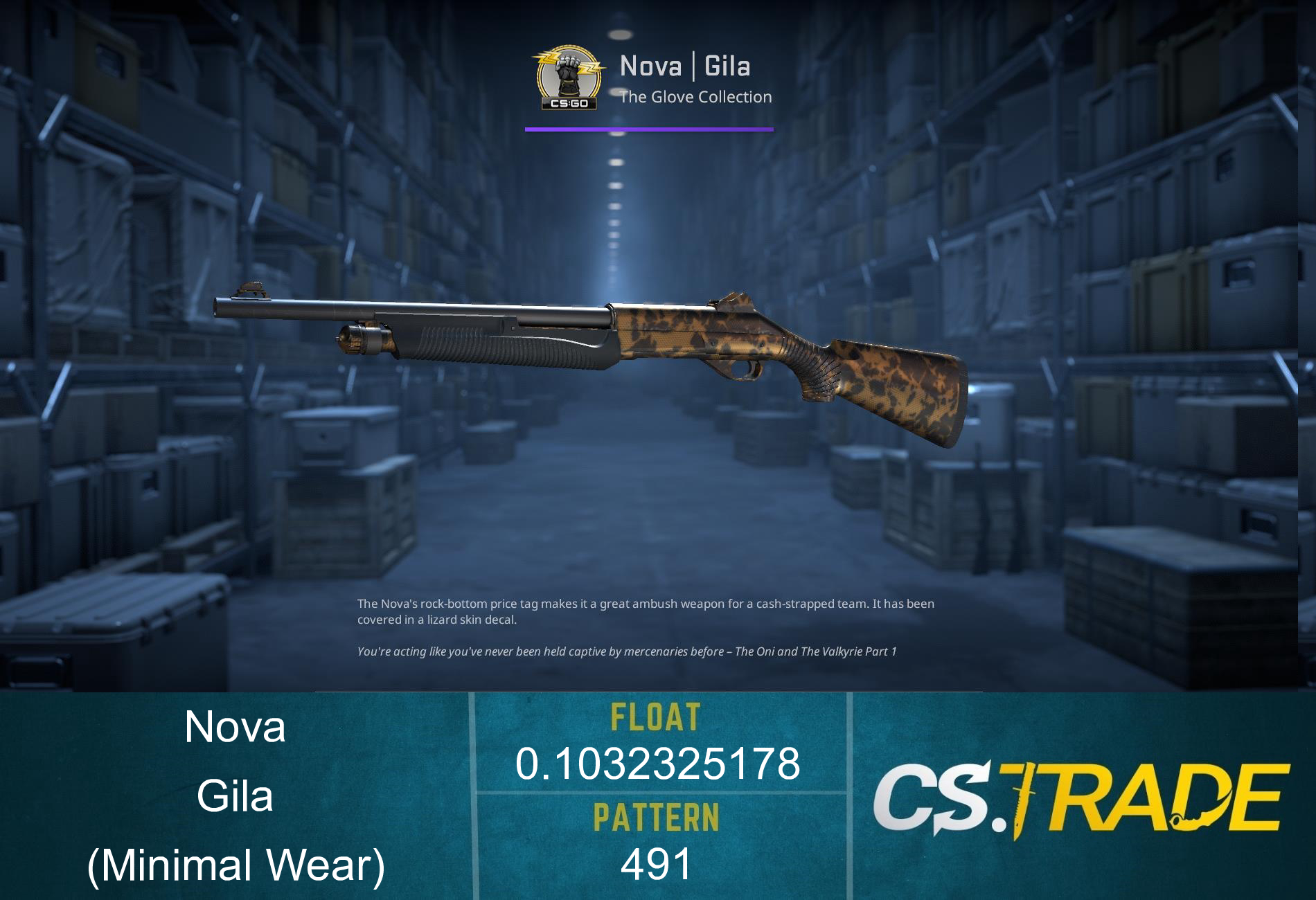 Nova | Gila (Minimal Wear)