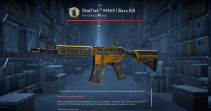 StatTrak™ M4A4 | Buzz Kill (Battle-Scarred) Screenshot