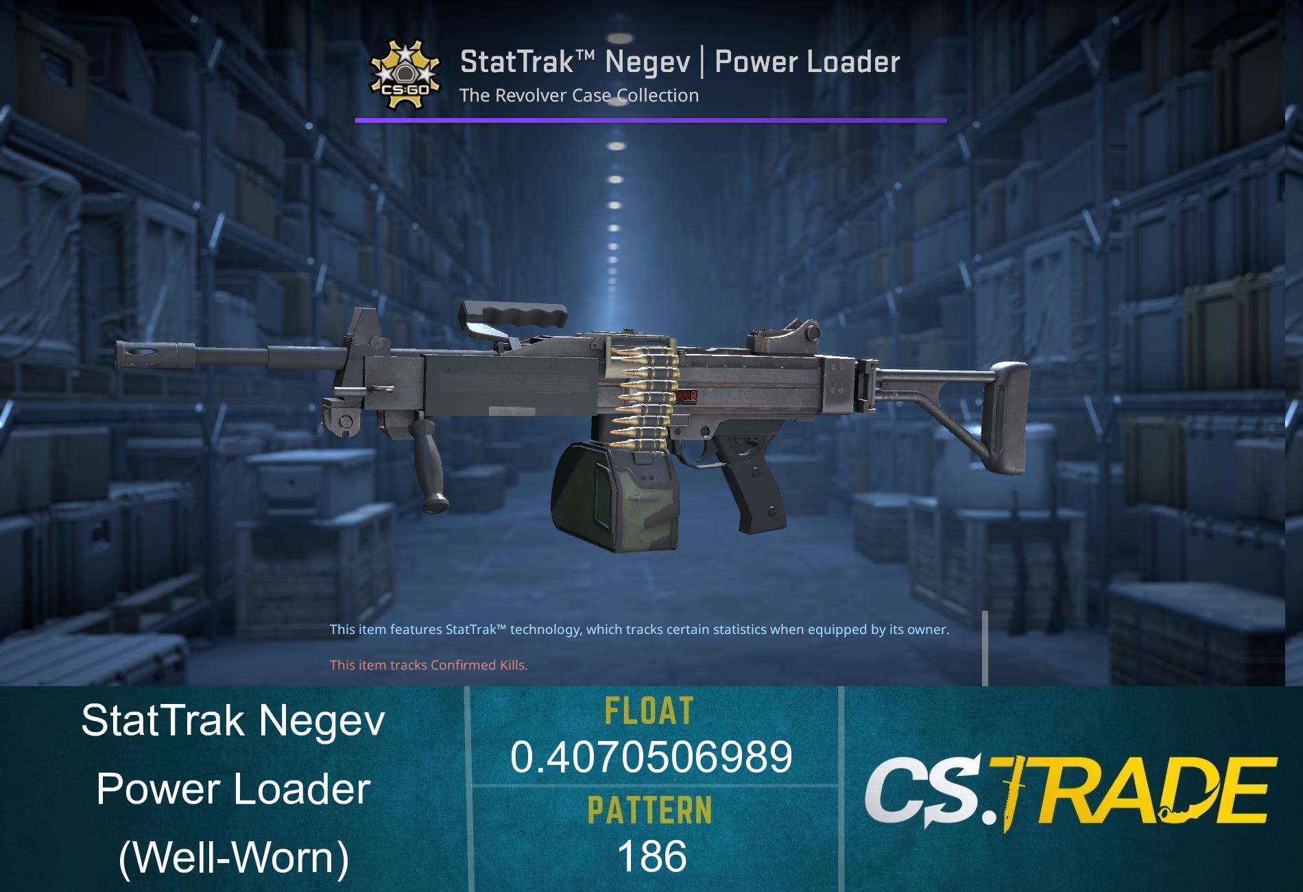 Negev | Power Loader (Well-Worn) Screenshot