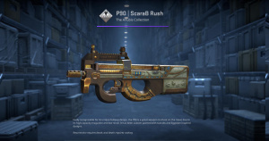 P90 | ScaraB Rush (Well-Worn) Screenshot