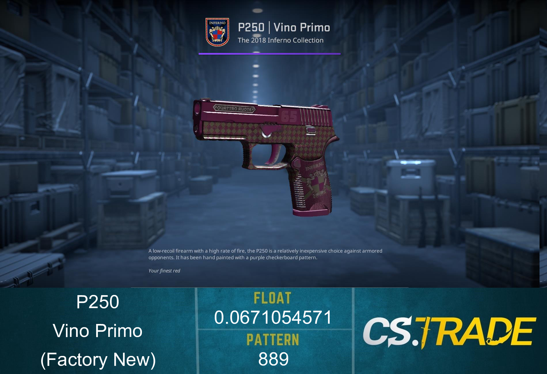 P250 | Vino Primo (Factory New)