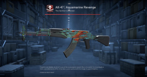 AK-47 | Aquamarine Revenge (Field-Tested) Screenshot