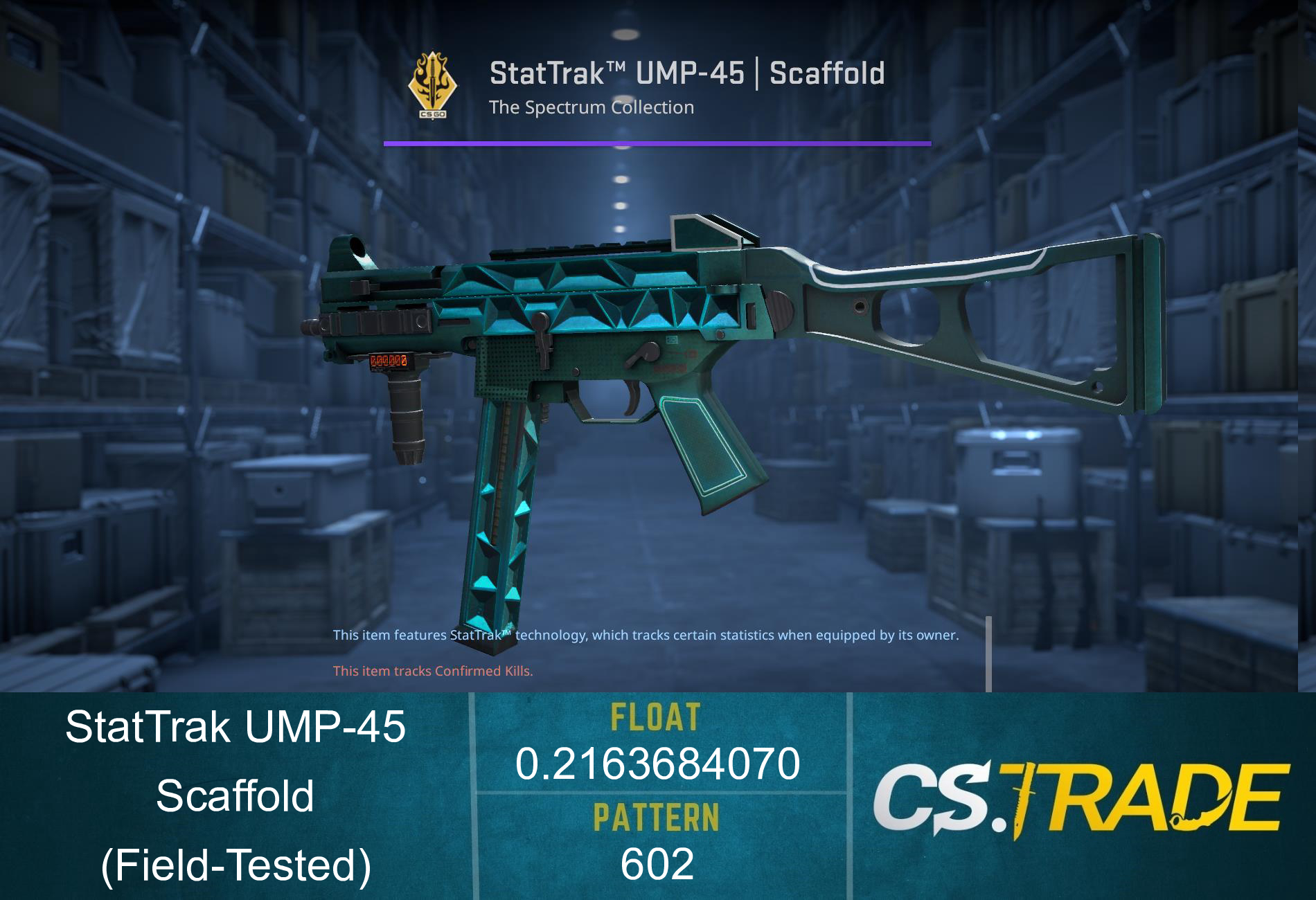 UMP-45 | Scaffold (Field-Tested) Screenshot