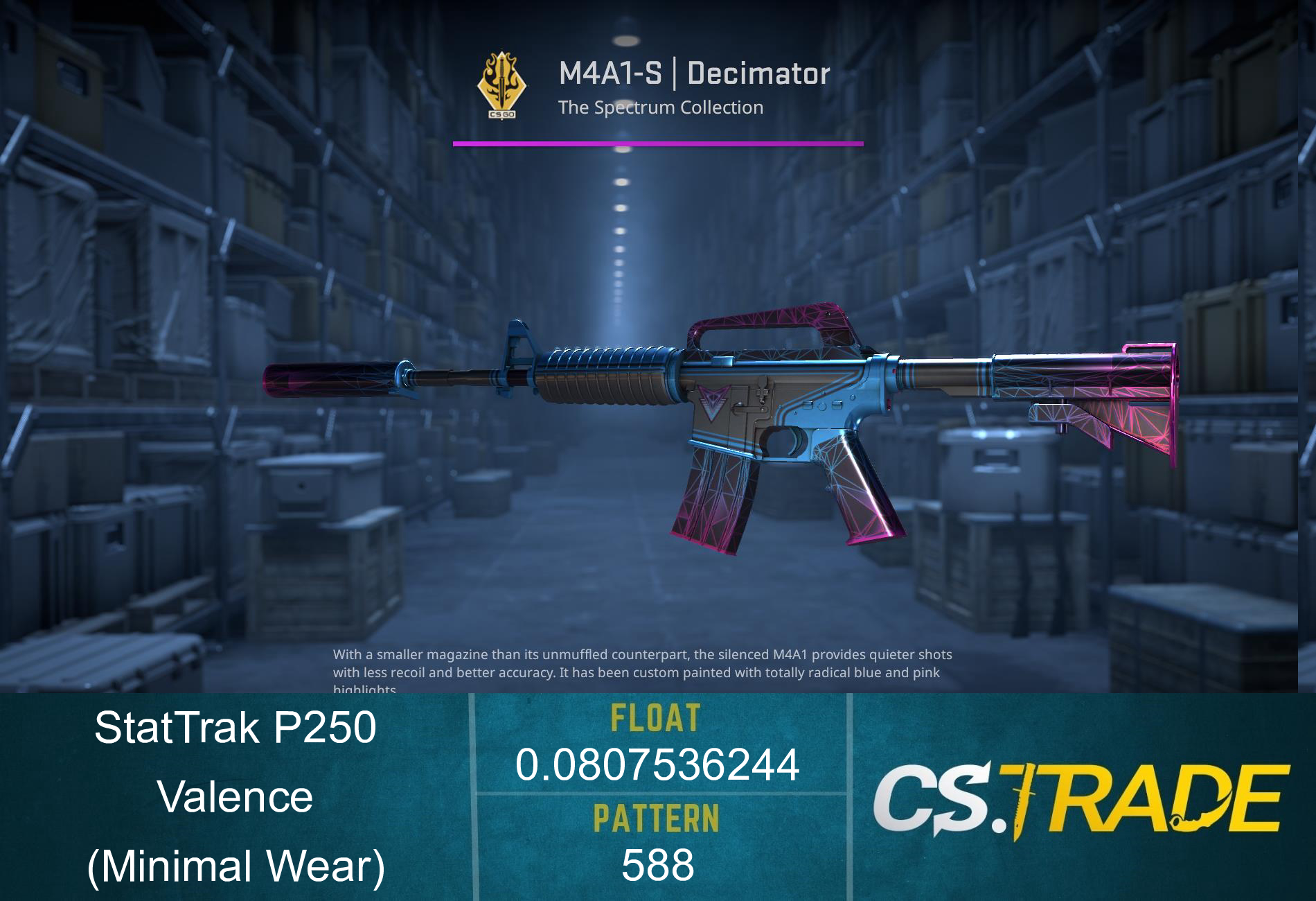StatTrak™ P250 | Valence (Minimal Wear) Screenshot