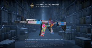StatTrak™ M4A4 | Temukau (Well-Worn) Screenshot