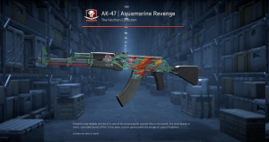 AK-47 | Aquamarine Revenge (Field-Tested) Screenshot
