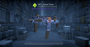 MP7 | Ocean Foam (Factory New) Screenshot