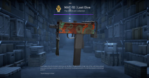 MAC-10 | Last Dive (Factory New) Screenshot