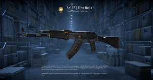 AK-47 | Elite Build (Minimal Wear) Screenshot