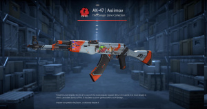 AK-47 | Asiimov (Well-Worn) Screenshot