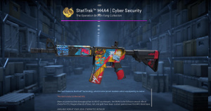 StatTrak™ M4A4 | Cyber Security (Well-Worn) Screenshot