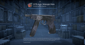 CZ75-Auto | Midnight Palm (Minimal Wear) Screenshot