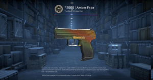 P2000 | Amber Fade (Factory New) Screenshot