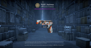 P250 | Asiimov (Battle-Scarred) Screenshot