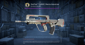 StatTrak™ FAMAS | Mecha Industries (Field-Tested) Screenshot