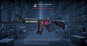 M4A4 | Neo-Noir (Battle-Scarred) Screenshot