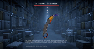 ★ Karambit | Marble Fade (Factory New) Screenshot