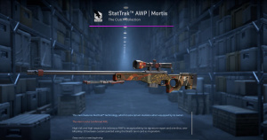 StatTrak™ AWP | Mortis (Field-Tested) Screenshot