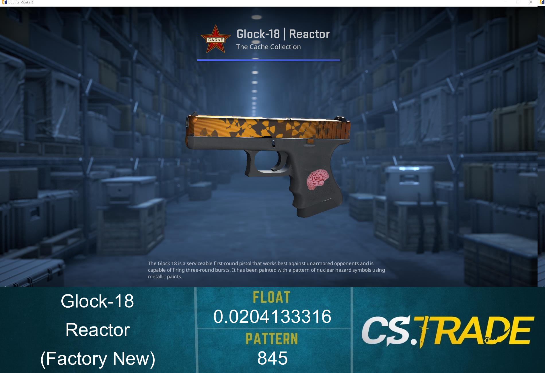 Glock-18 | Reactor (Factory New) Screenshot