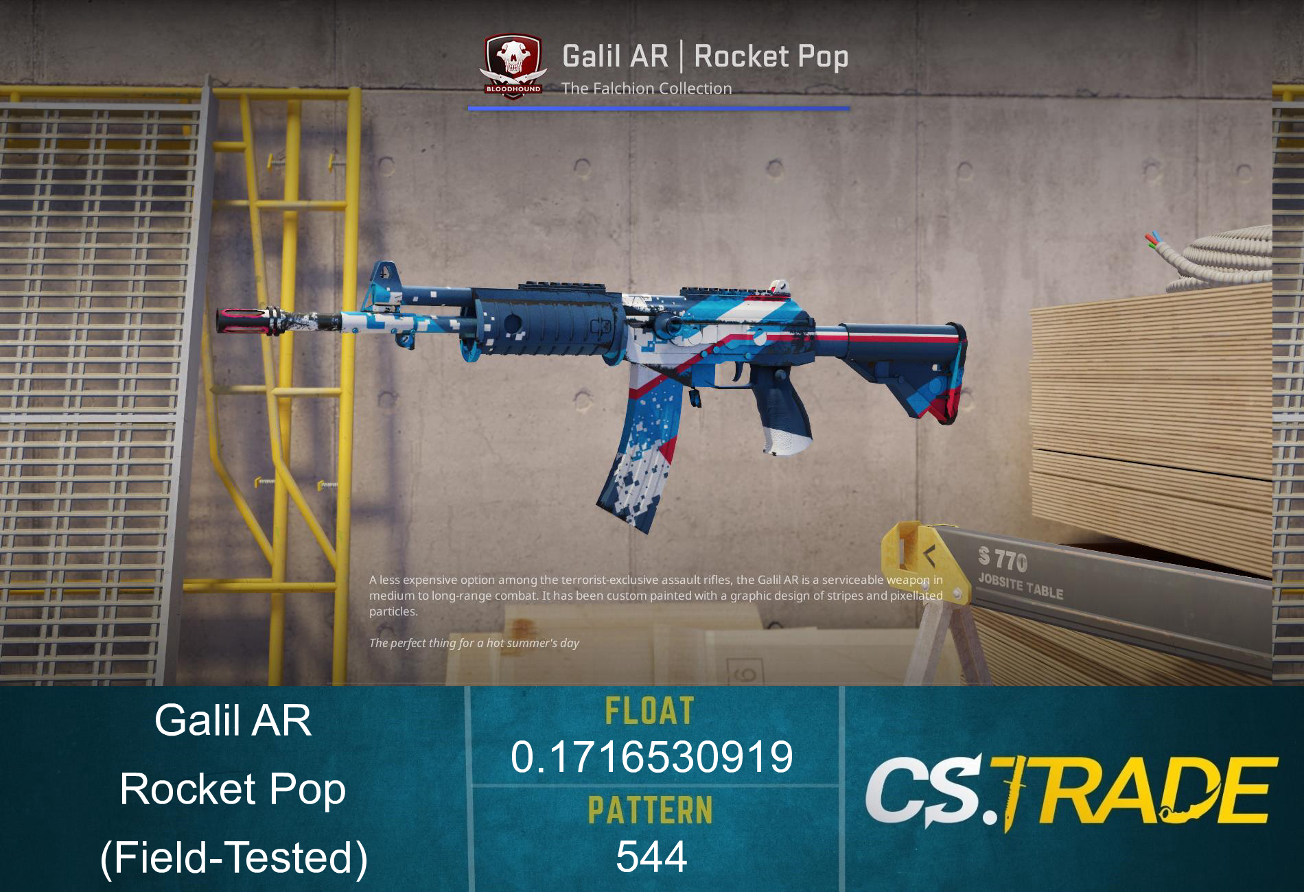 StatTrak™ Galil AR | Rocket Pop (Field-Tested) Screenshot