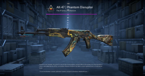 AK-47 | Phantom Disruptor (Field-Tested) Screenshot