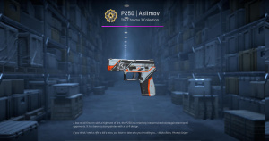 P250 | Asiimov (Battle-Scarred) Screenshot