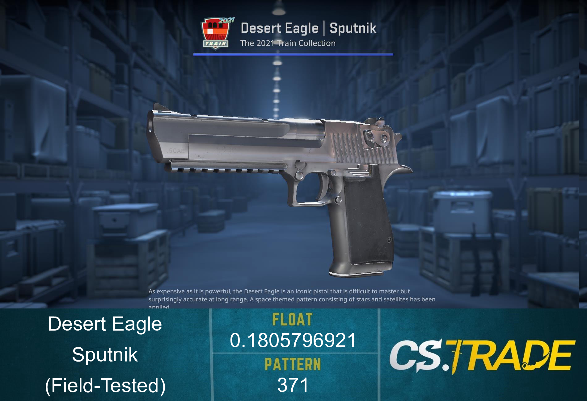 Desert Eagle | Sputnik (Field-Tested) Screenshot