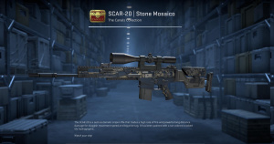 SCAR-20 | Stone Mosaico (Field-Tested) Screenshot