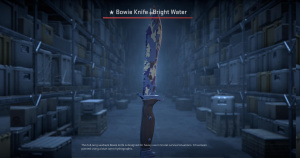 ★ Bowie Knife | Bright Water (Field-Tested) Screenshot