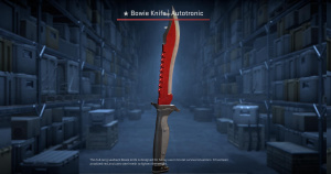 ★ Bowie Knife | Autotronic (Battle-Scarred) Screenshot