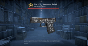 Glock-18 | Wasteland Rebel (Well-Worn) Screenshot
