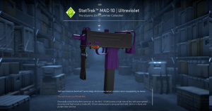 StatTrak™ MAC-10 | Ultraviolet (Minimal Wear) Screenshot